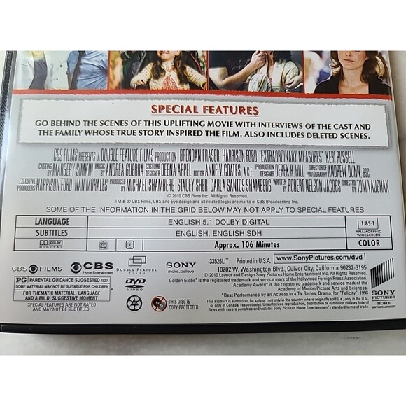 Extraordinary Measures (DVD, 2010) - Picture 7 of 10